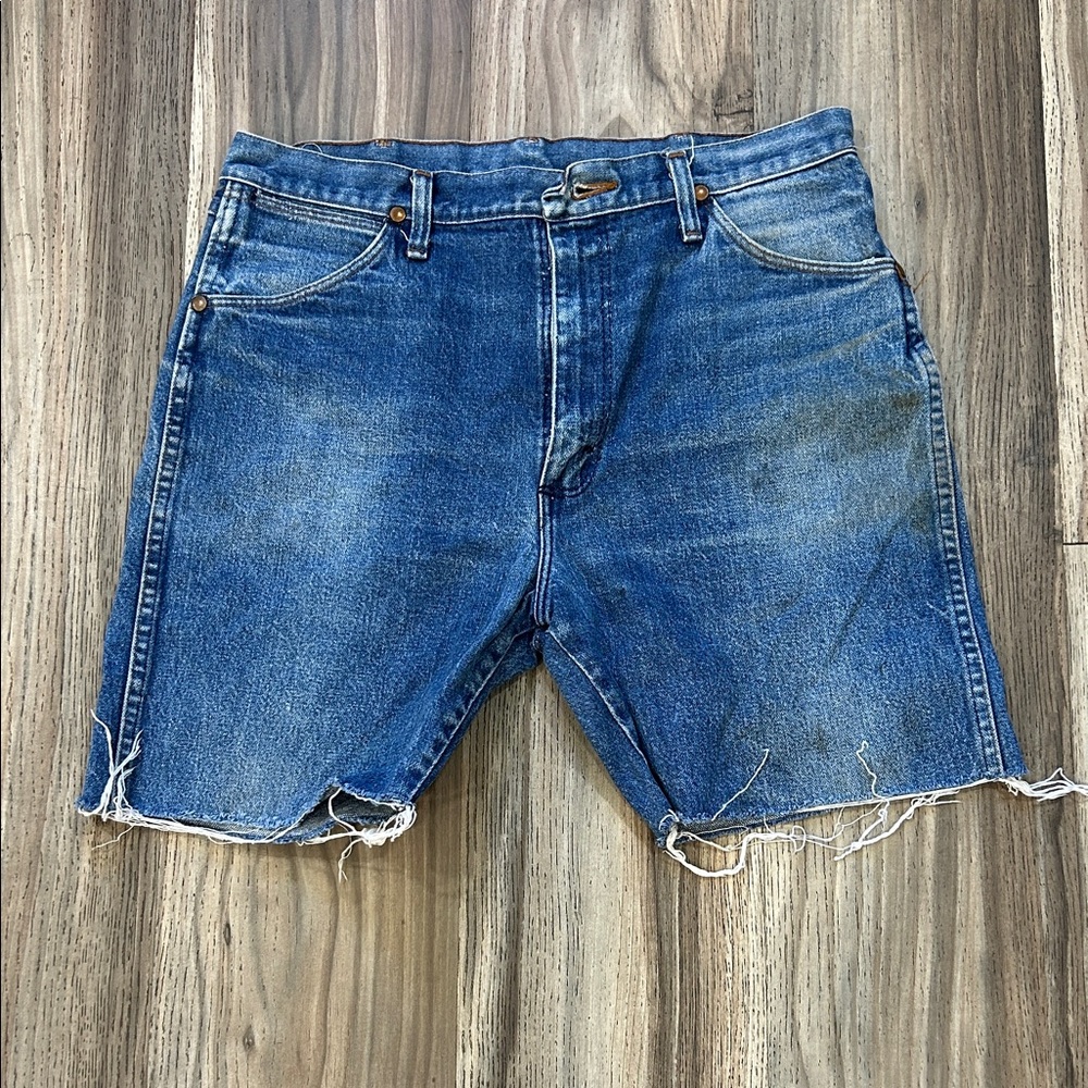 Wrangler Classic Blue Denim Men's Shorts